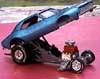 blue Hot Wheels 67 Camaro Funny Car C6