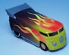 Bus with Flames