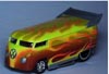 Sunset Flames VW Bus