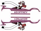Geoffrey Super Van Decal