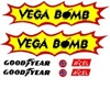 Vega Bomb Decal Set