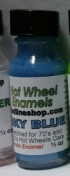 Enamel Steam Roller Blue