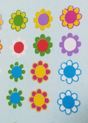 Hippie Flowers Sandcrab Decal