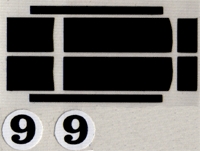 Heavy Chevy Decal (black or white)