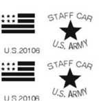 Olds 442 Staff Car Decal