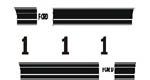 Ford J  Car Decal