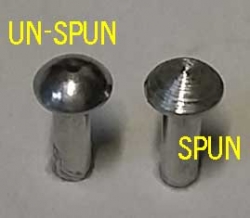 Rivet round head 30 sets (60 total)