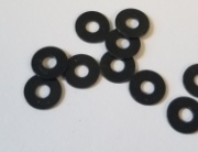 Restoration Washers - Black - Choose 1, 5, 10, or 20 sets