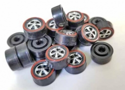 Redline Wheels Chrome Deep Dish Bearing  Medium (bag of 24)