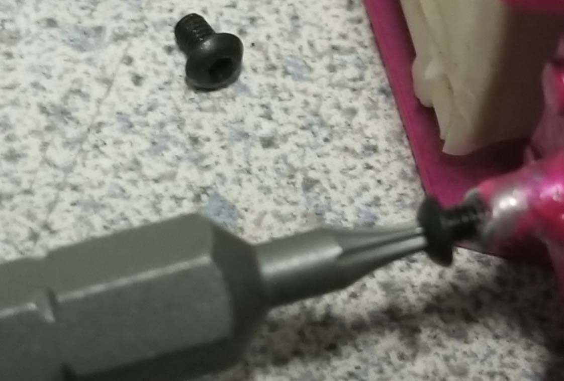 Self Tapping Screws to put your restored or customized Hot Wheels