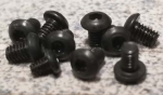 Restoration Screws Self Tapping  -Black- Set of 5  (10 total)